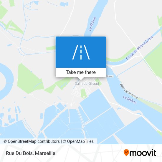 Rue Du Bois map