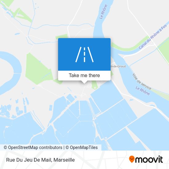 Rue Du Jeu De Mail map