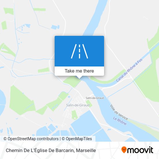 Chemin De L'Église De Barcarin map