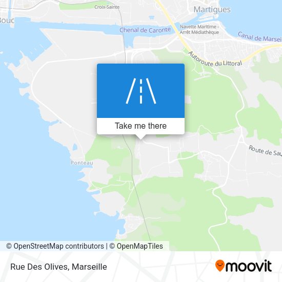 Rue Des Olives map