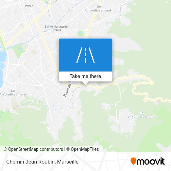 Chemin Jean Roubin map