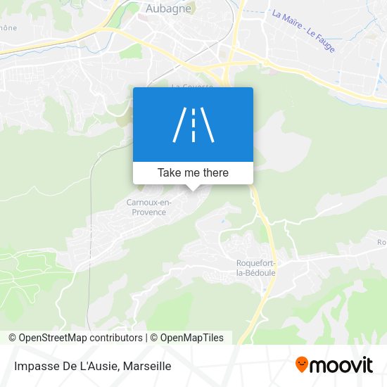 Impasse De L'Ausie map