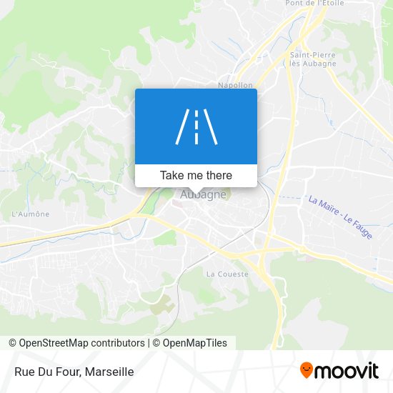 Rue Du Four map