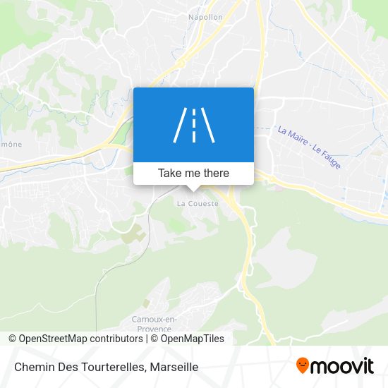 Chemin Des Tourterelles map