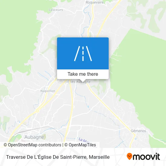 Traverse De L'Église De Saint-Pierre map