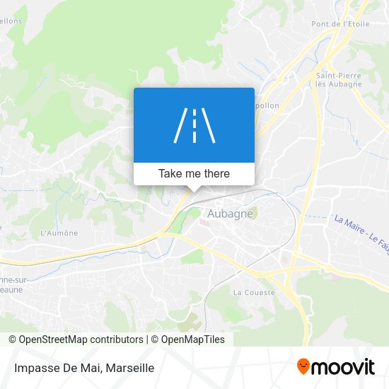 Impasse De Mai map