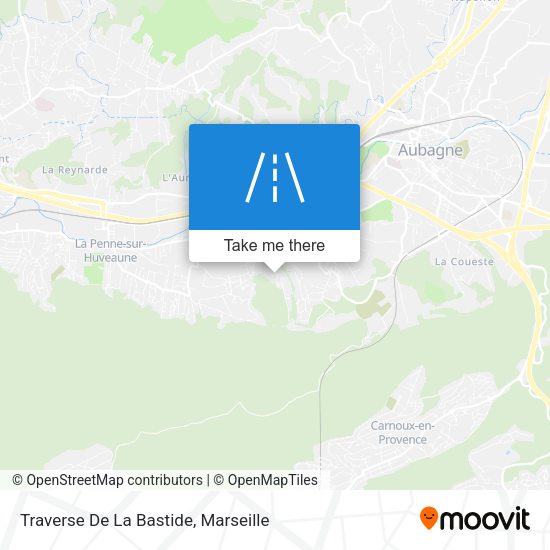 Traverse De La Bastide map