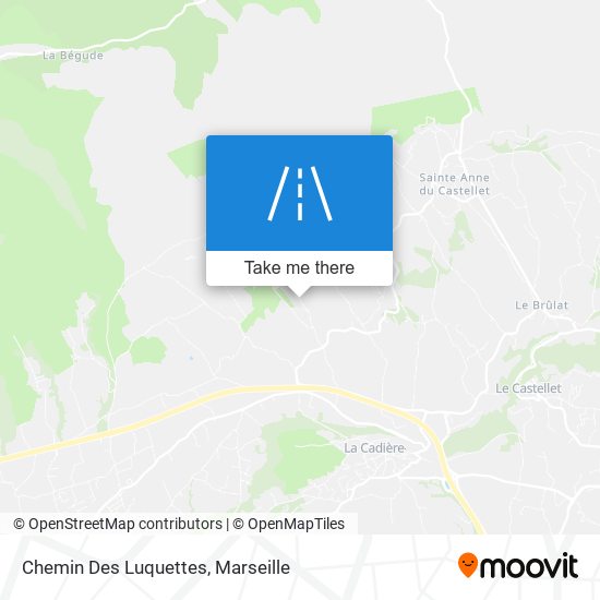 Chemin Des Luquettes map