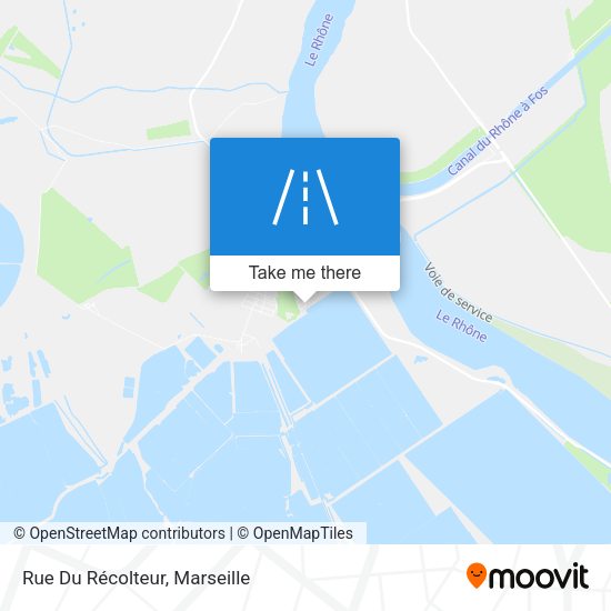 Rue Du Récolteur map