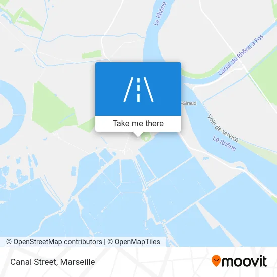Rue Du Canal map