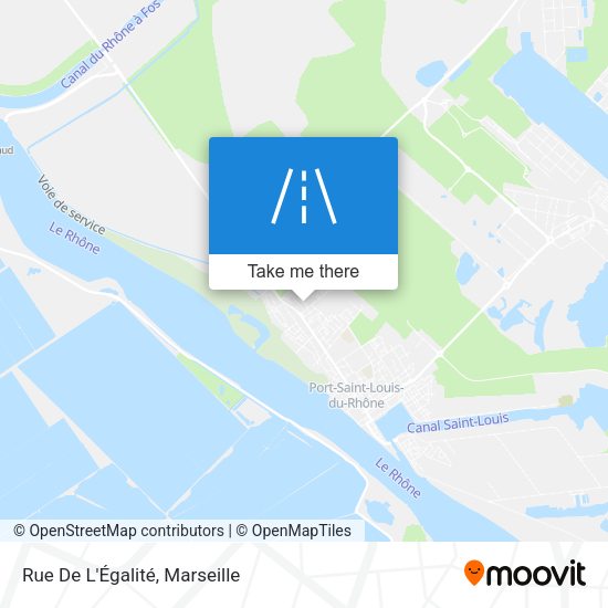 Rue De L'Égalité map