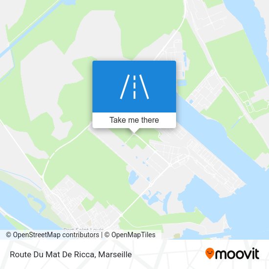 Route Du Mat De Ricca map