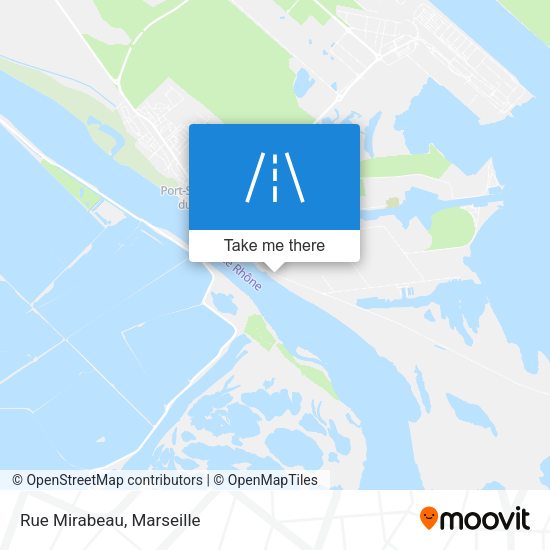 Rue Mirabeau map