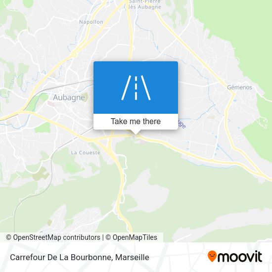 Carrefour De La Bourbonne map