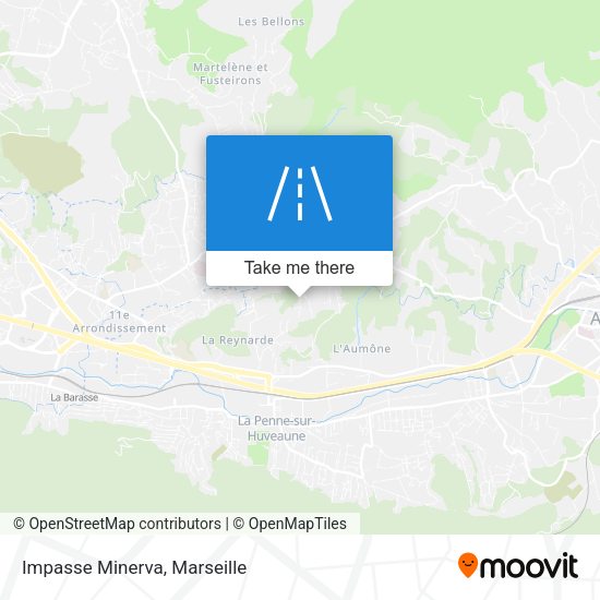 Impasse Minerva map