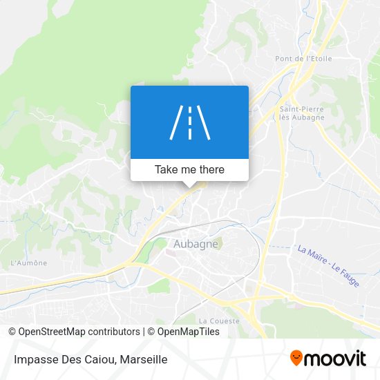 Impasse Des Caiou map