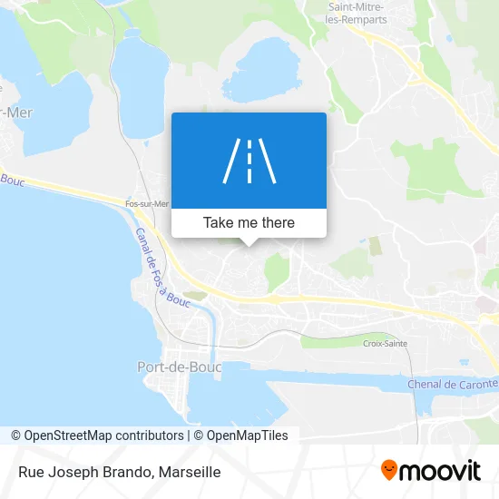 Rue Joseph Brando map