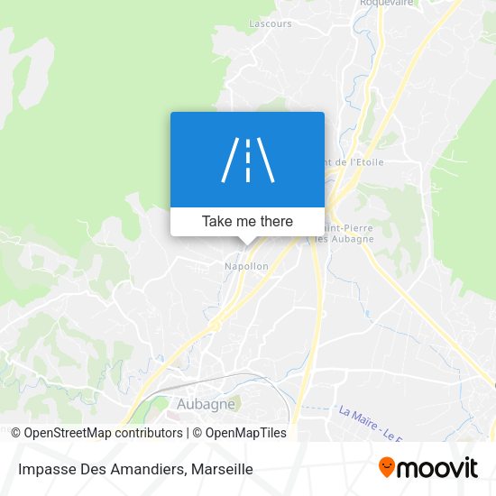 Impasse Des Amandiers map