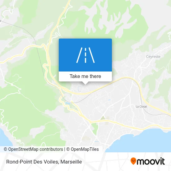 Rond-Point Des Voiles map
