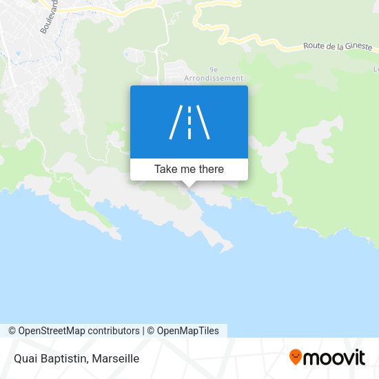 Quai Baptistin map