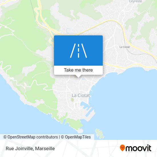 Rue Joinville map