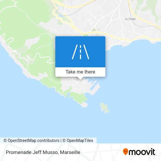 Promenade Jeff Musso map