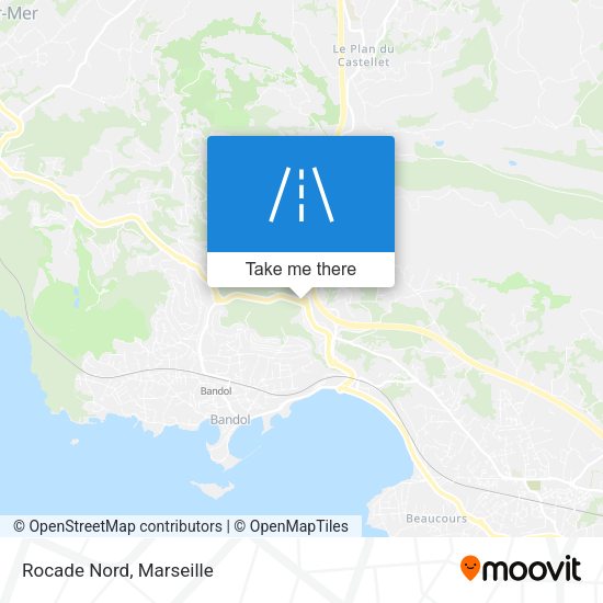 Rocade Nord map