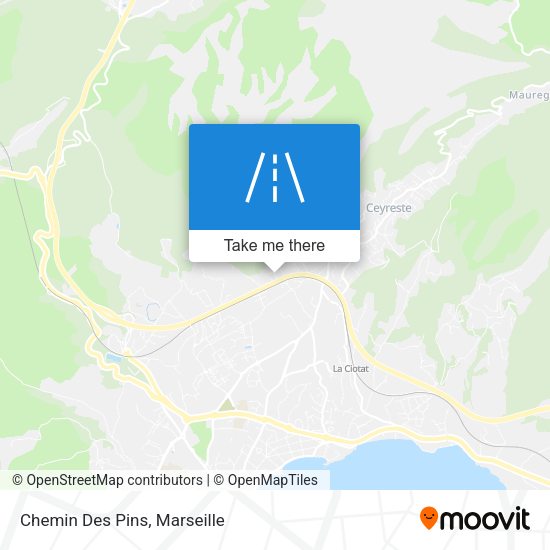 Chemin Des Pins map