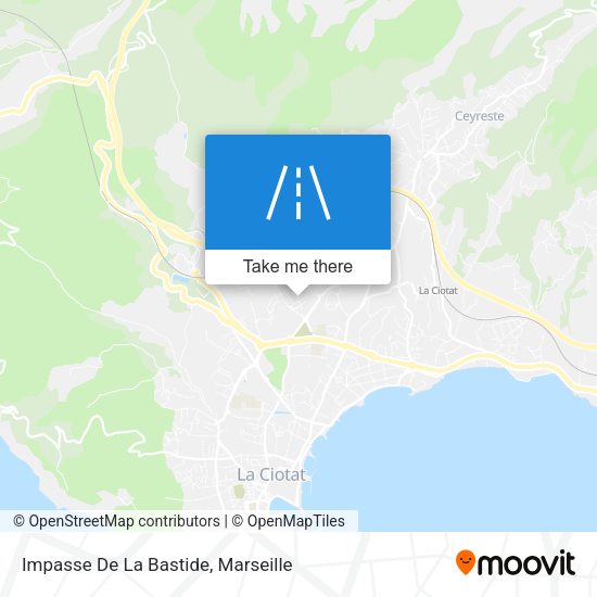 Impasse De La Bastide map