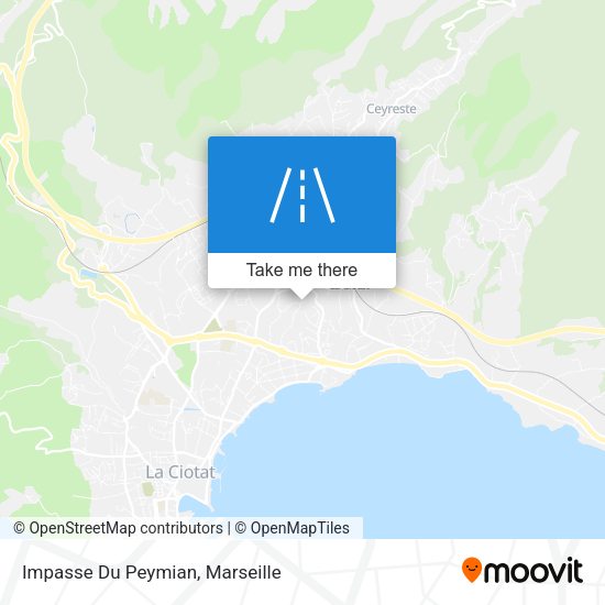 Impasse Du Peymian map