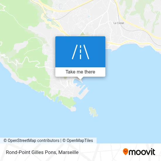 Rond-Point Gilles Pons map