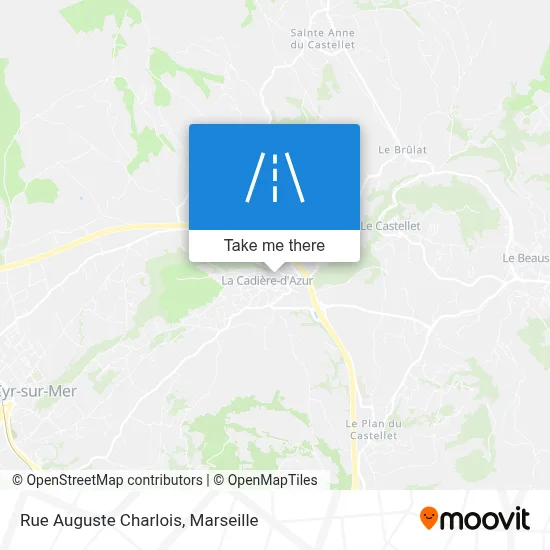 Rue Auguste Charlois map