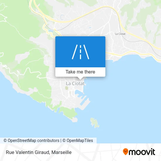 Rue Valentin Giraud map