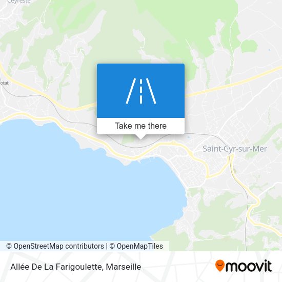 Allée De La Farigoulette map