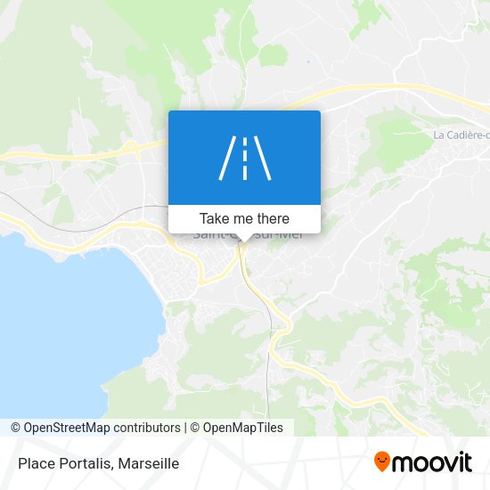 Place Portalis map