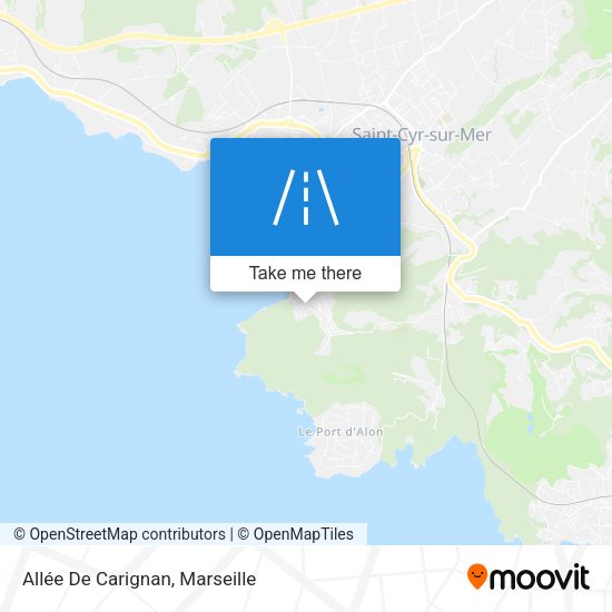Allée De Carignan map
