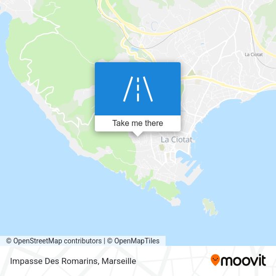 Impasse Des Romarins map