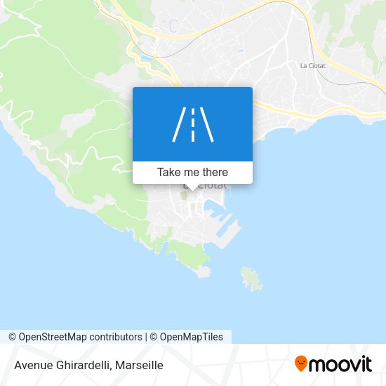 Avenue Ghirardelli map
