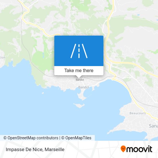 Impasse De Nice map
