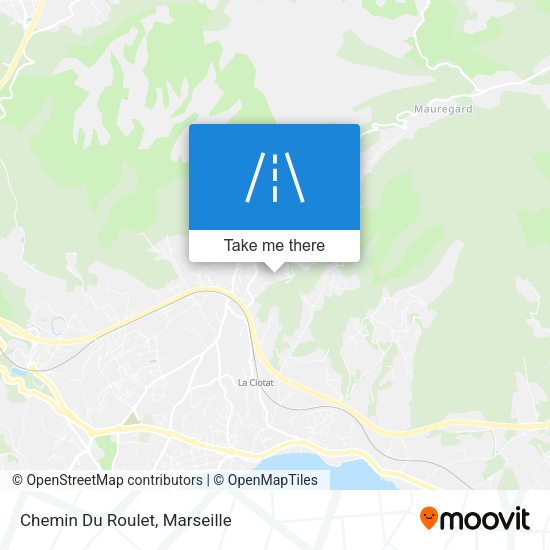 Chemin Du Roulet map