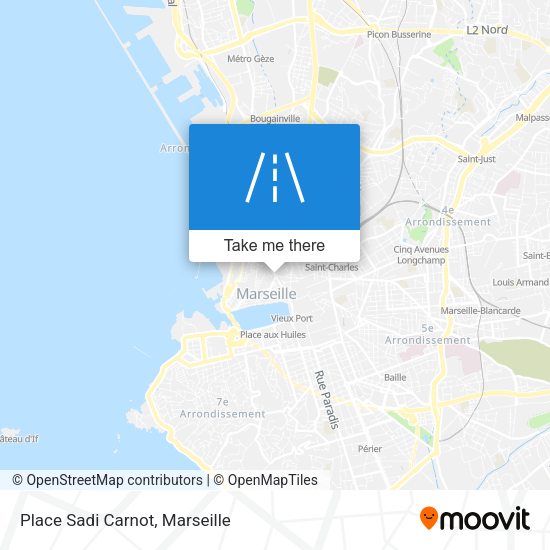 Place Sadi Carnot map