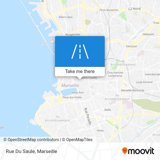 Rue Du Saule map