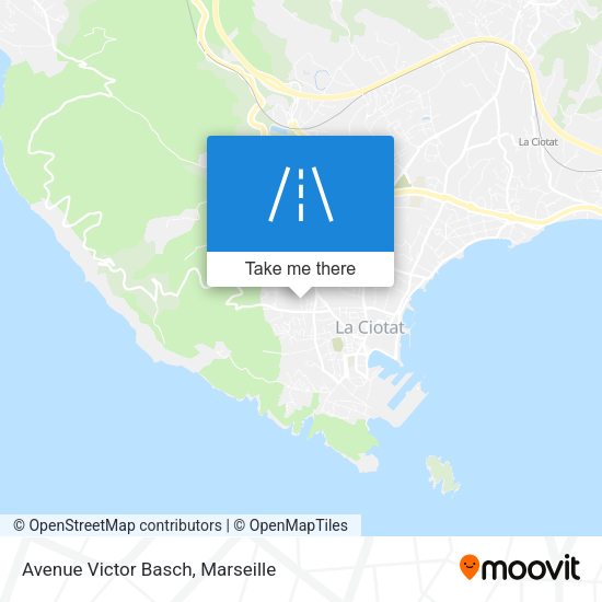 Avenue Victor Basch map