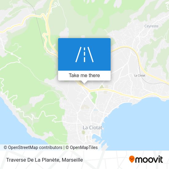 Traverse De La Planète map