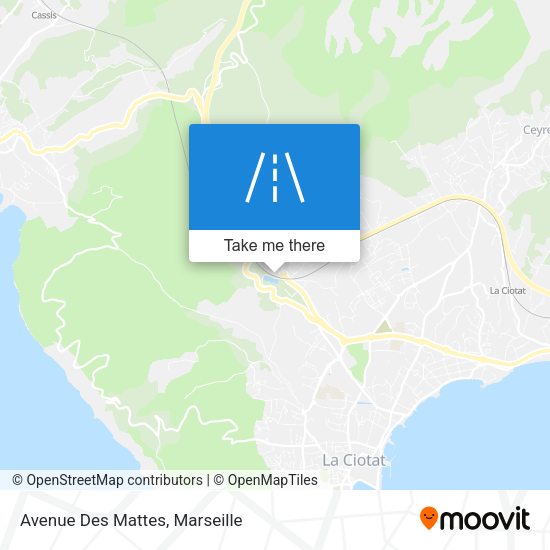 Avenue Des Mattes map