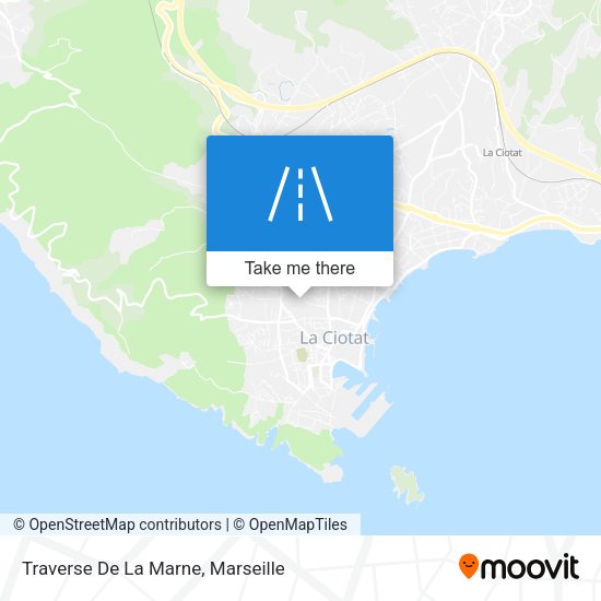 Traverse De La Marne map