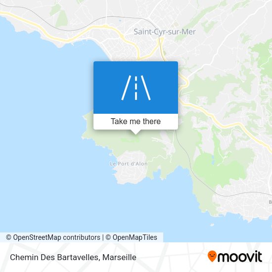 Chemin Des Bartavelles map