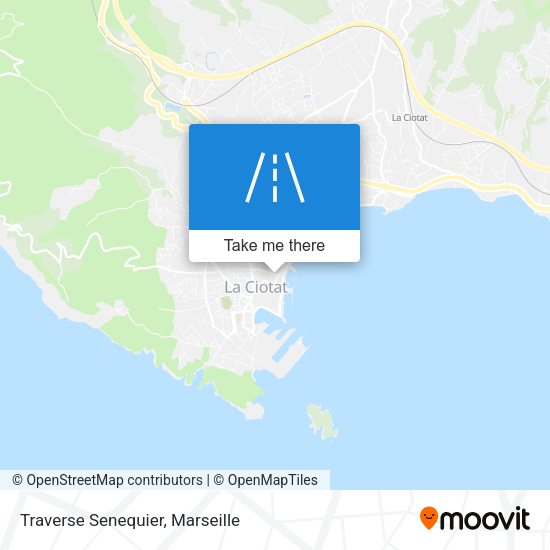 Traverse Senequier map