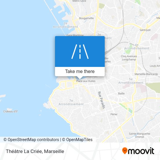 Théâtre La Criée map