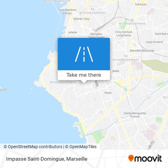 Impasse Saint-Domingue map